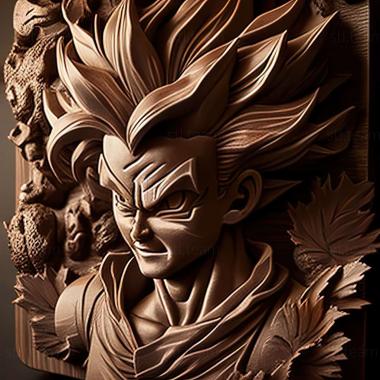 3D model Son Gohan   FROM Kakarrot (STL)